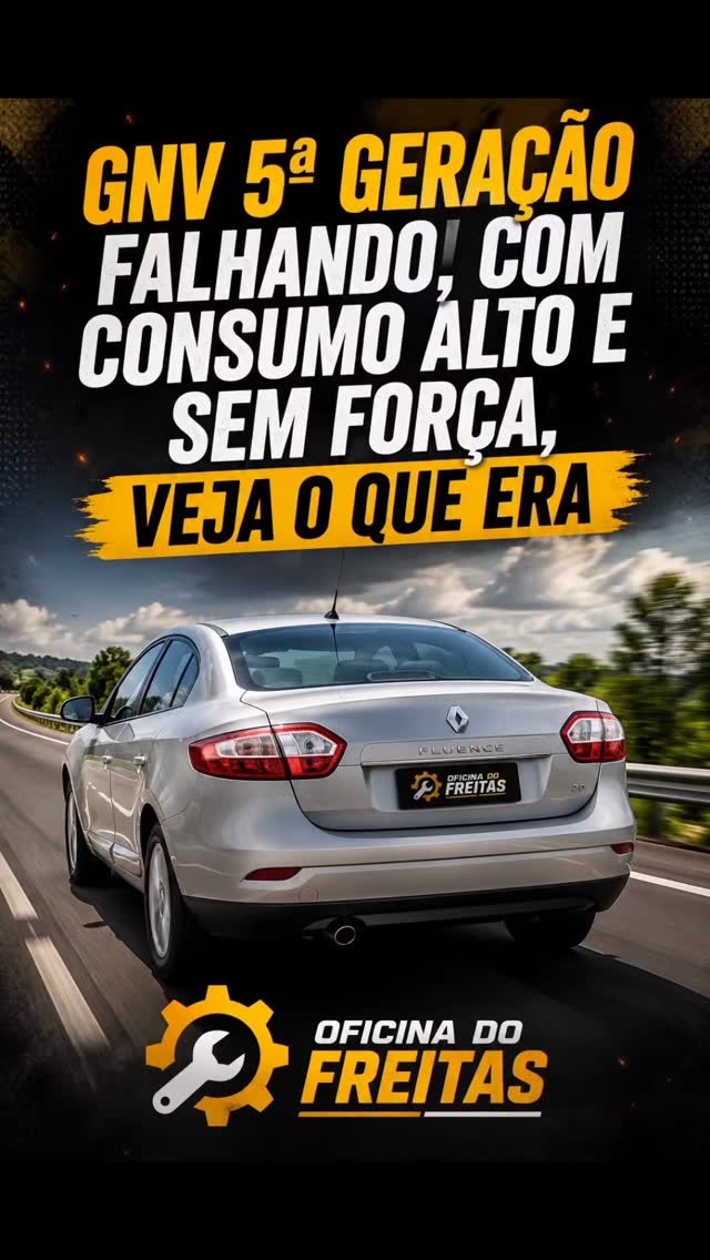 Renault Fluence com GNV 5ª geração falhando e sem força — veja o que era