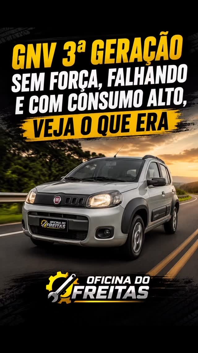 Fiat Uno com GNV 3ª geração falhando e com consumo alto — caso resolvido